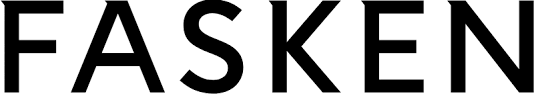 Close-up of the word 'FASKEN' in bold black letters on a white background.
