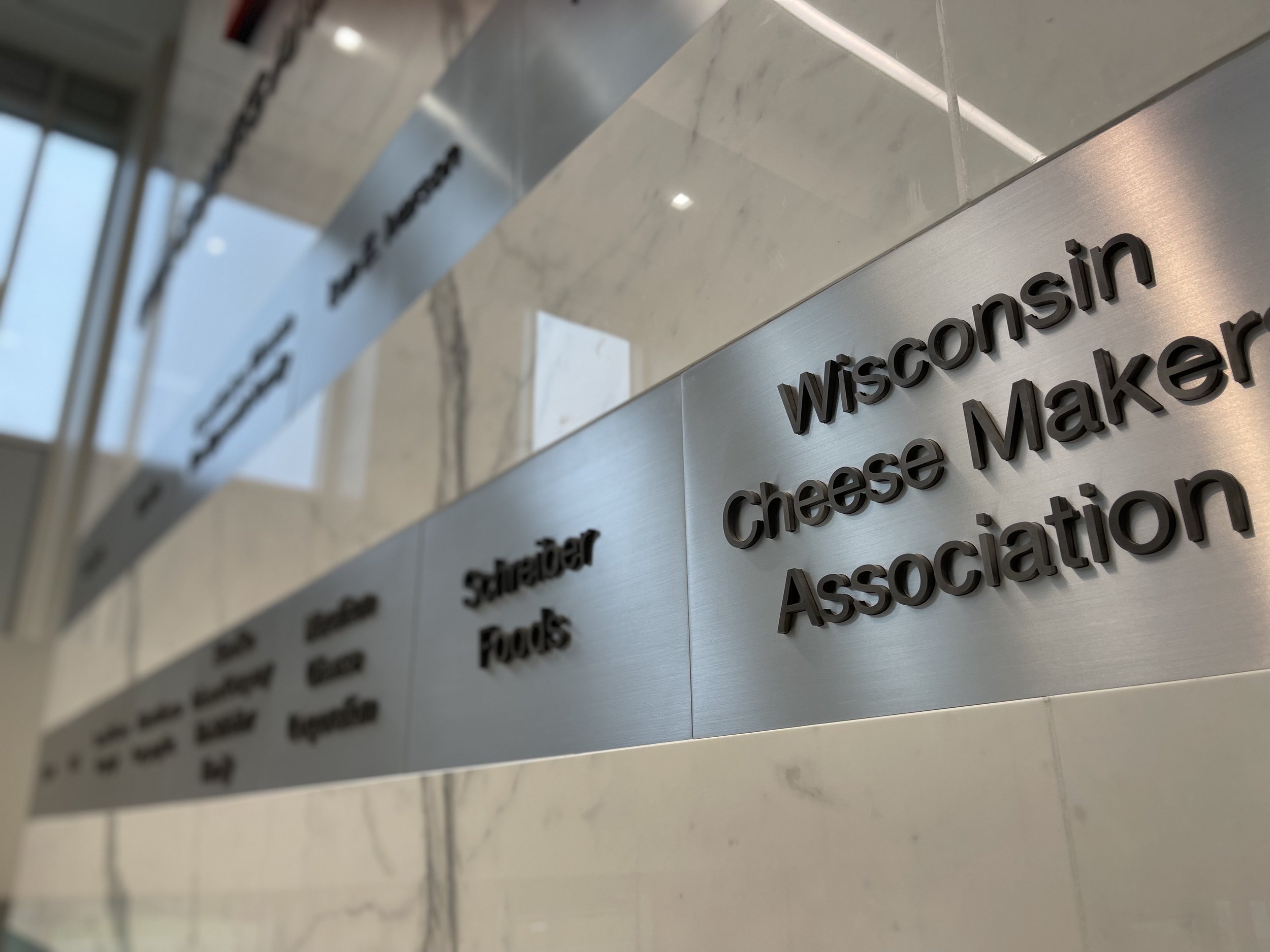 CDR Donor Wall | University of Wisconsin - Babcock