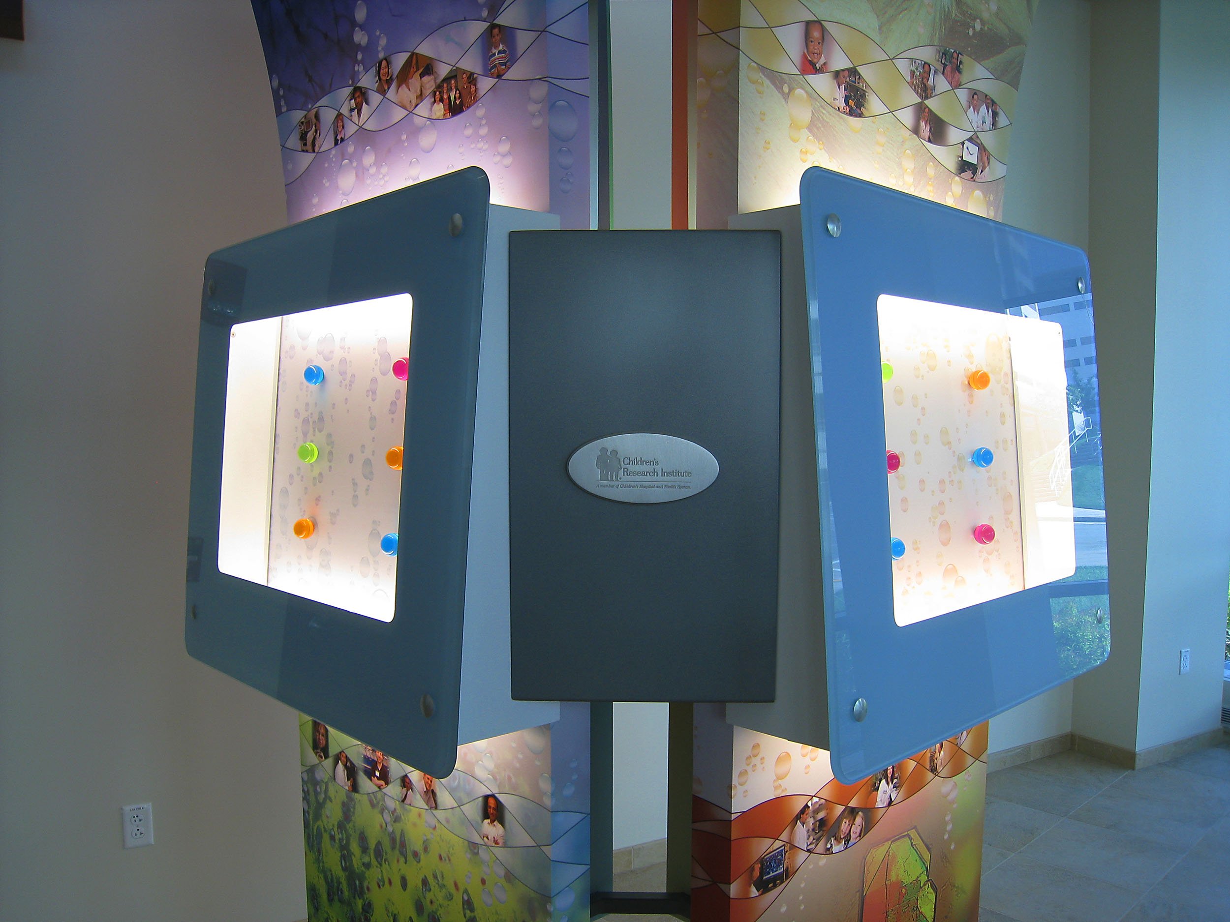 Children's Hospital of Wisconsin Research Institute Interactive Kiosk