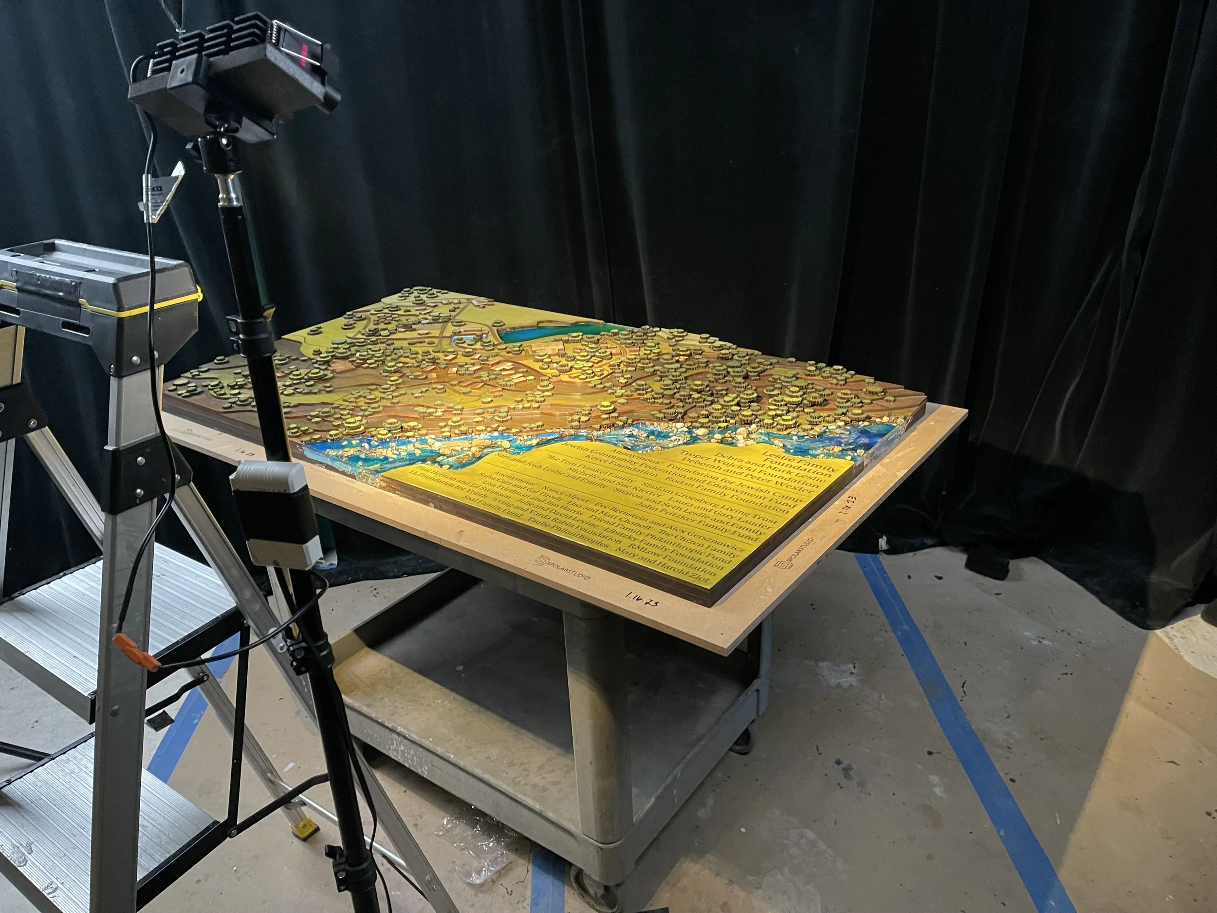 Camp Towanga | Donor Recognition Map | Groveland California