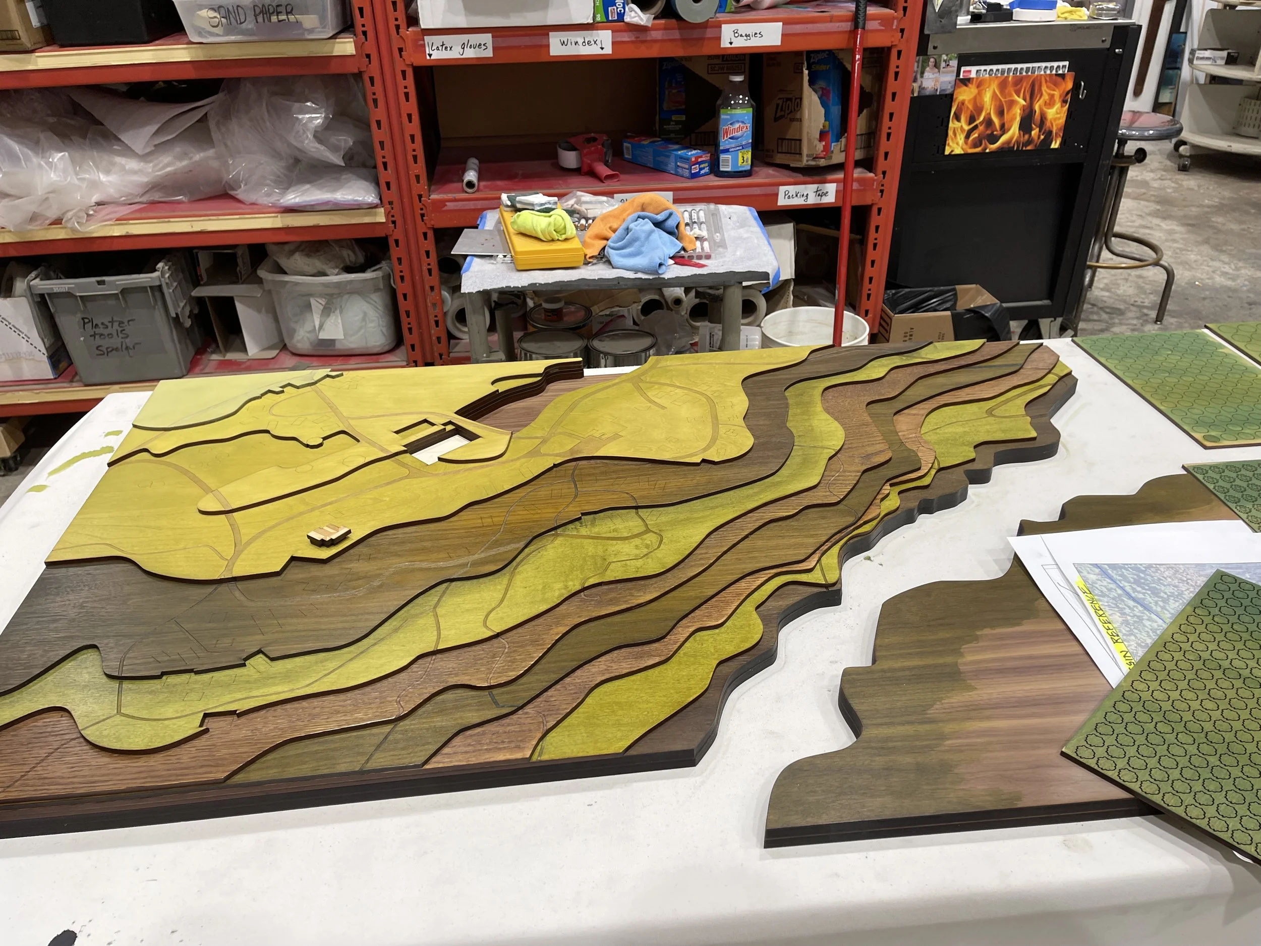 Camp Towanga | Donor Recognition Map | Groveland California