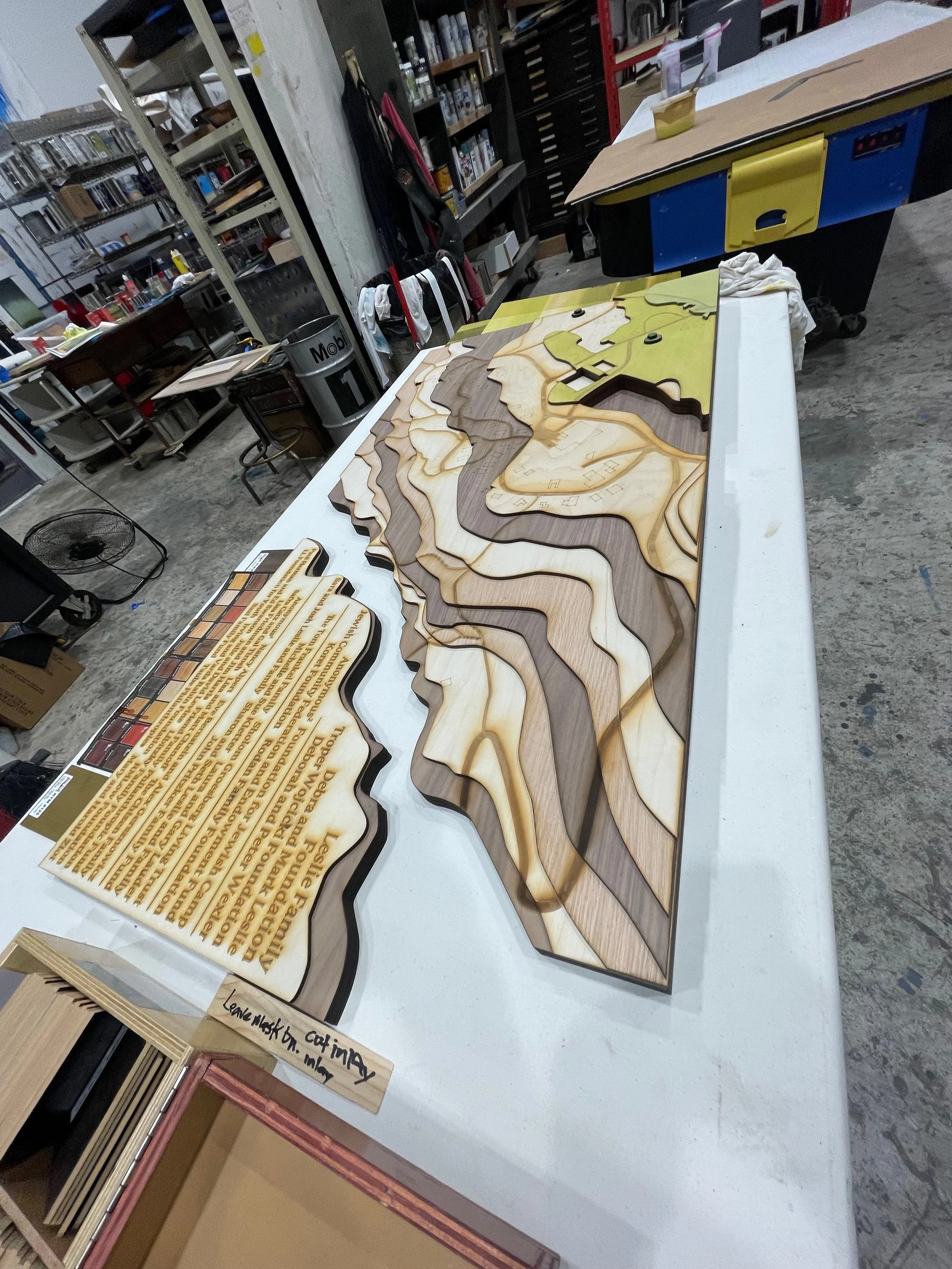 Camp Towanga | Donor Recognition Map | Groveland California