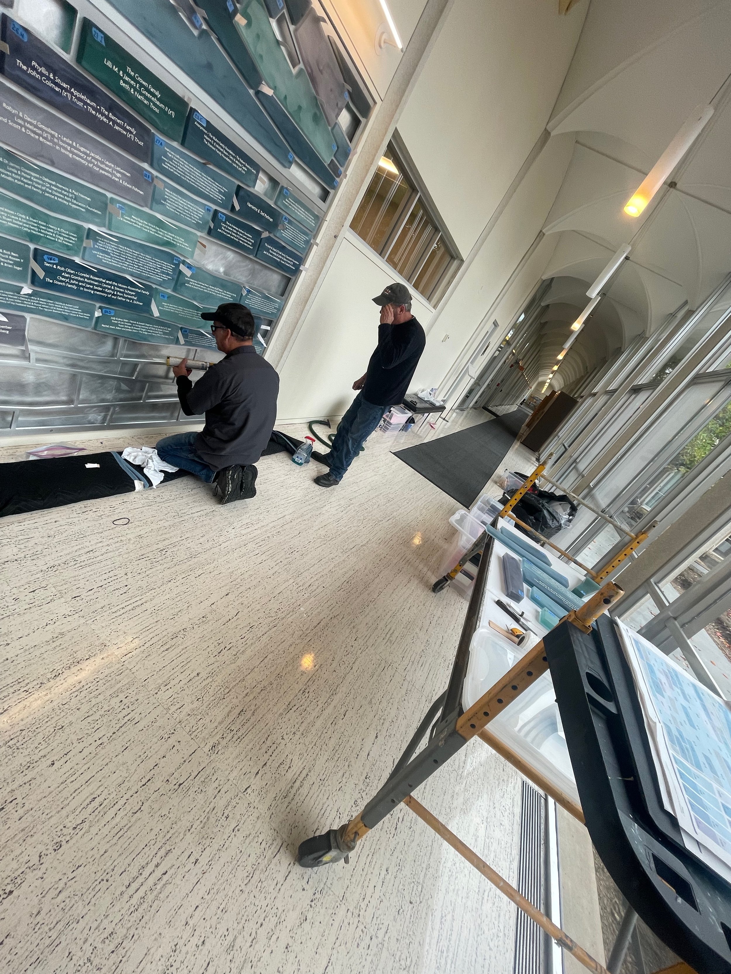 North Shore Congregation Israel | Epoxy Resin Donor Recognition Plaques | Glencoe, Illinois