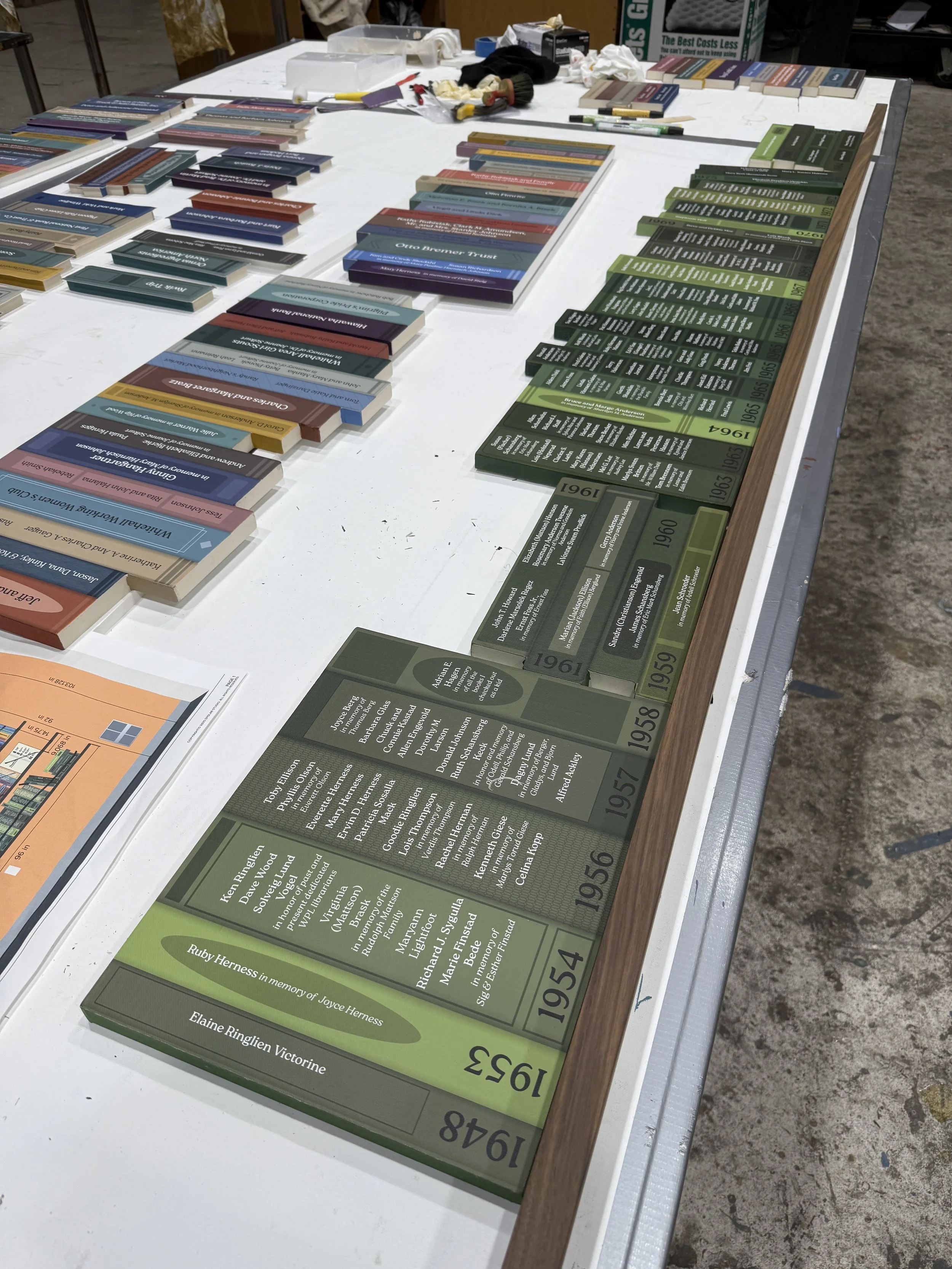 Whitehall Community Library Donor Recognition