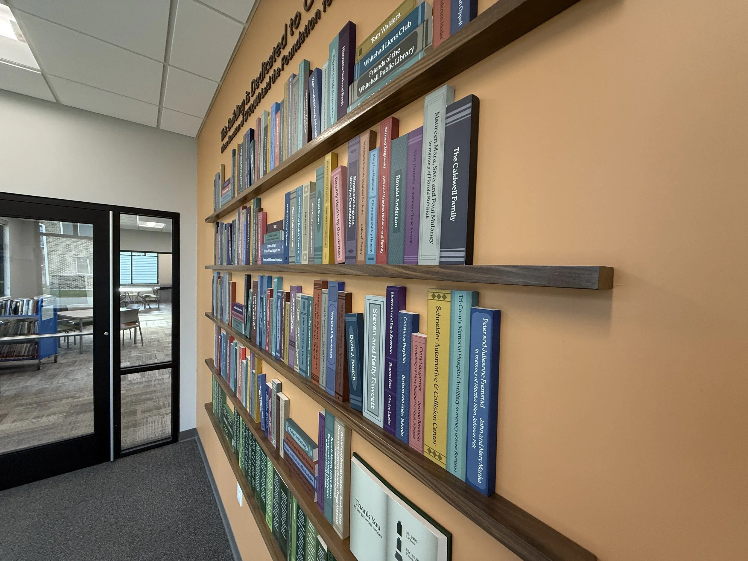 Whitehall Community Library Donor Recognition