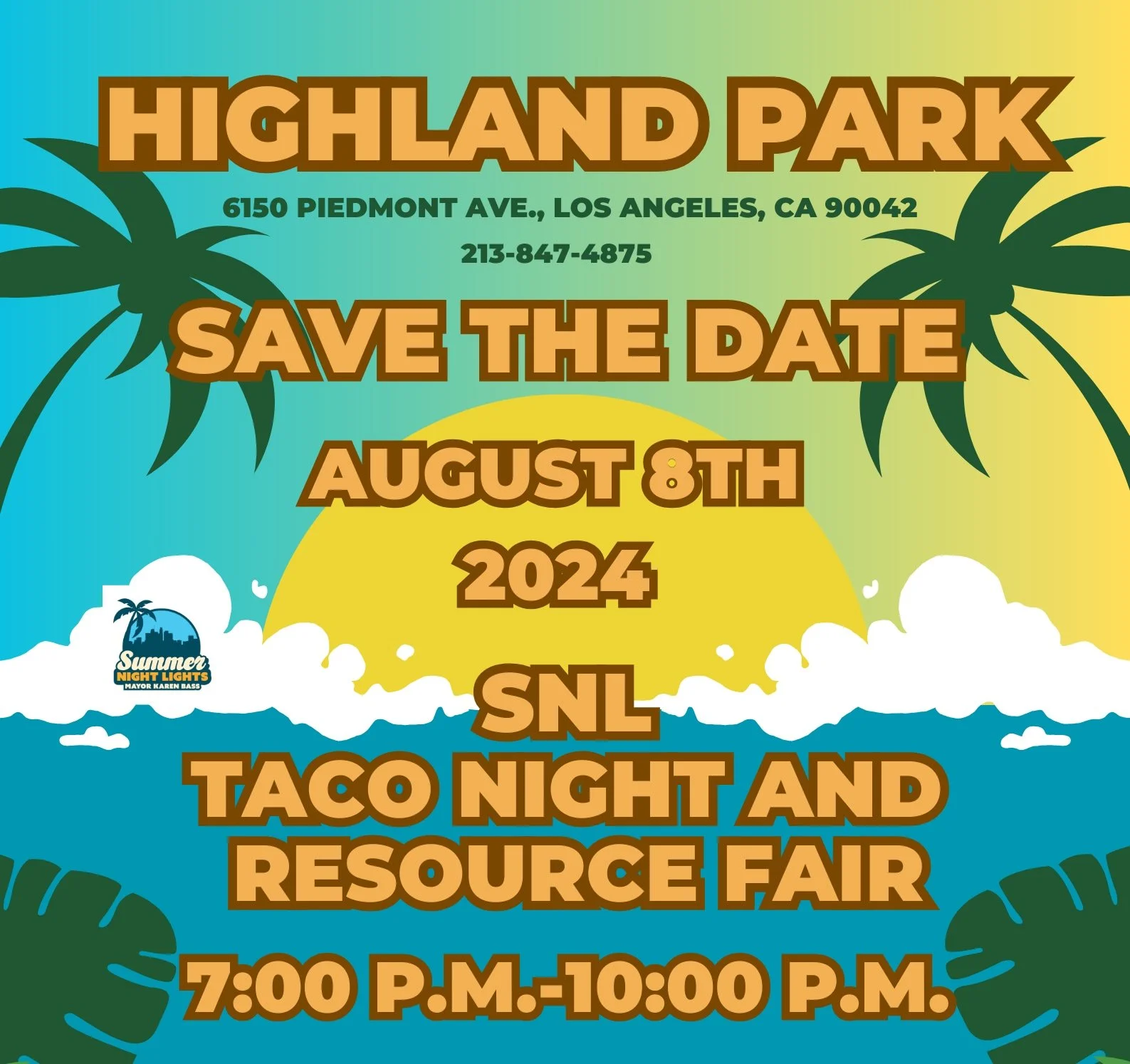 Highland Park Resource Fair