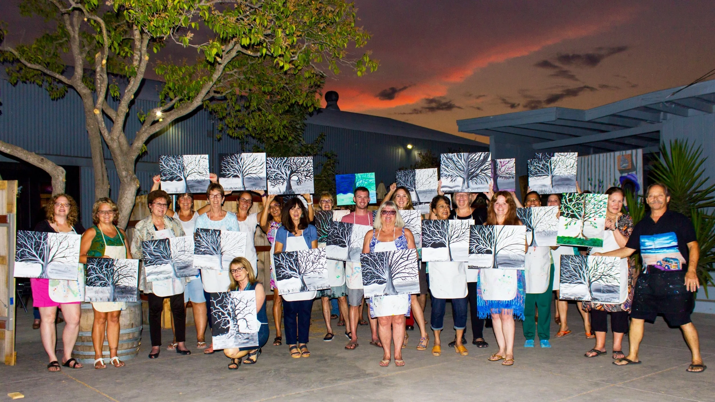 Monthly painting class