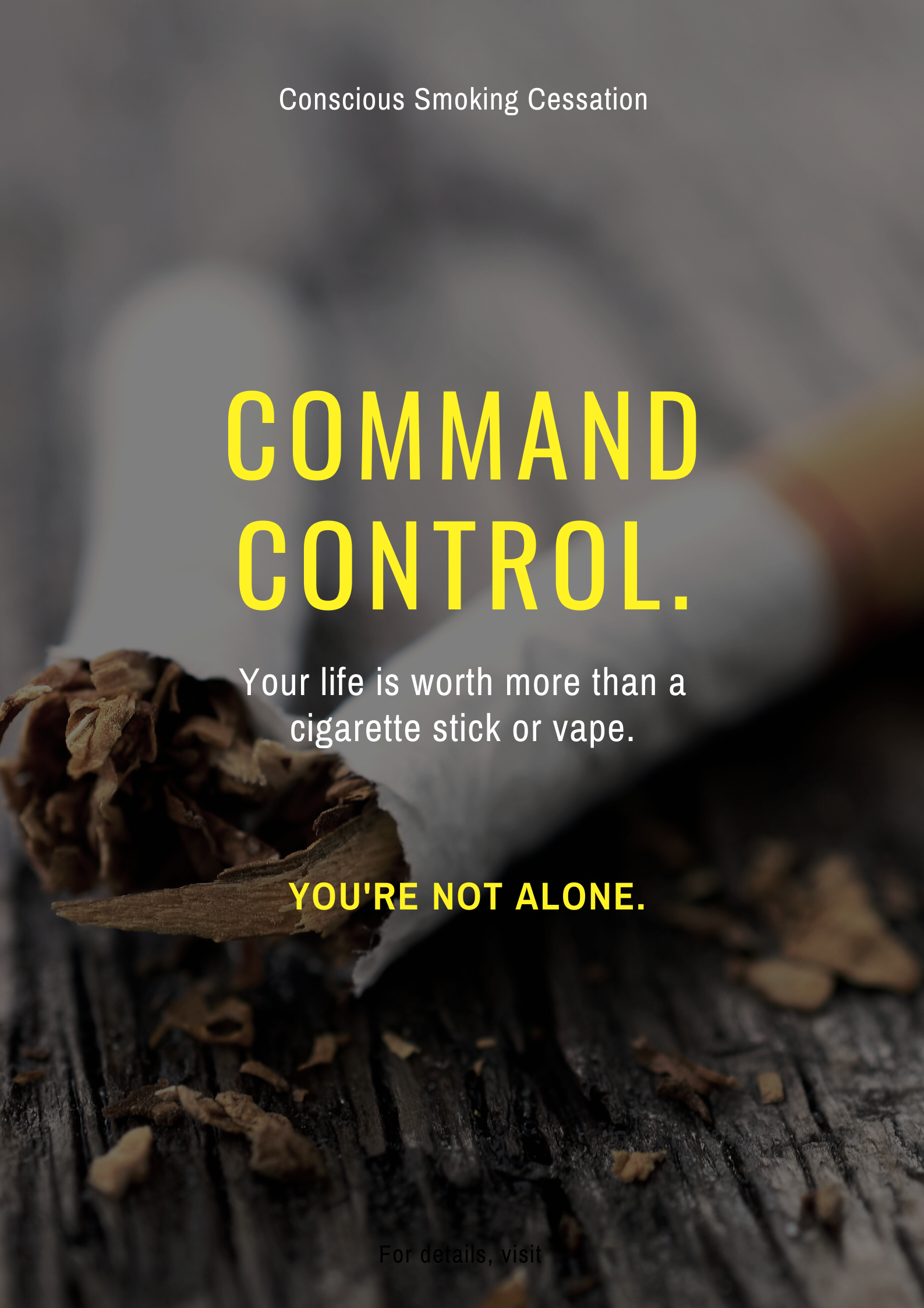 Stomp Out Your Smoking Habit