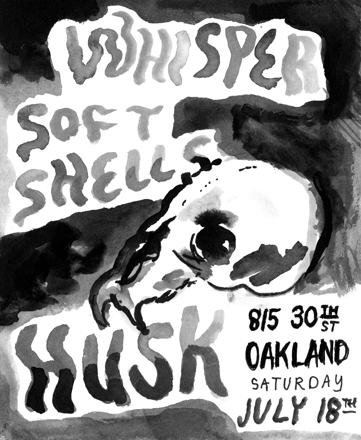 HUSK handbill