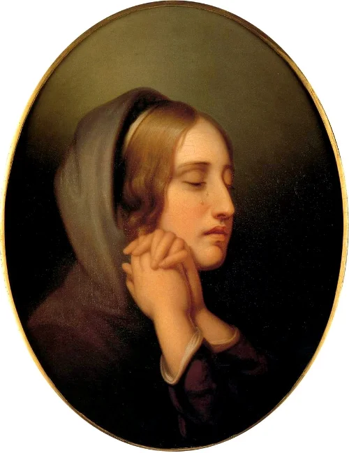 "Pearl of Grief" by Rembrandt Peale - the-athenaeum.org. Licensed under Public Domain via Wikimedia Commons 