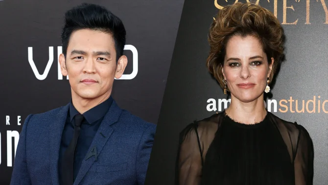 John Cho and Parker Posey