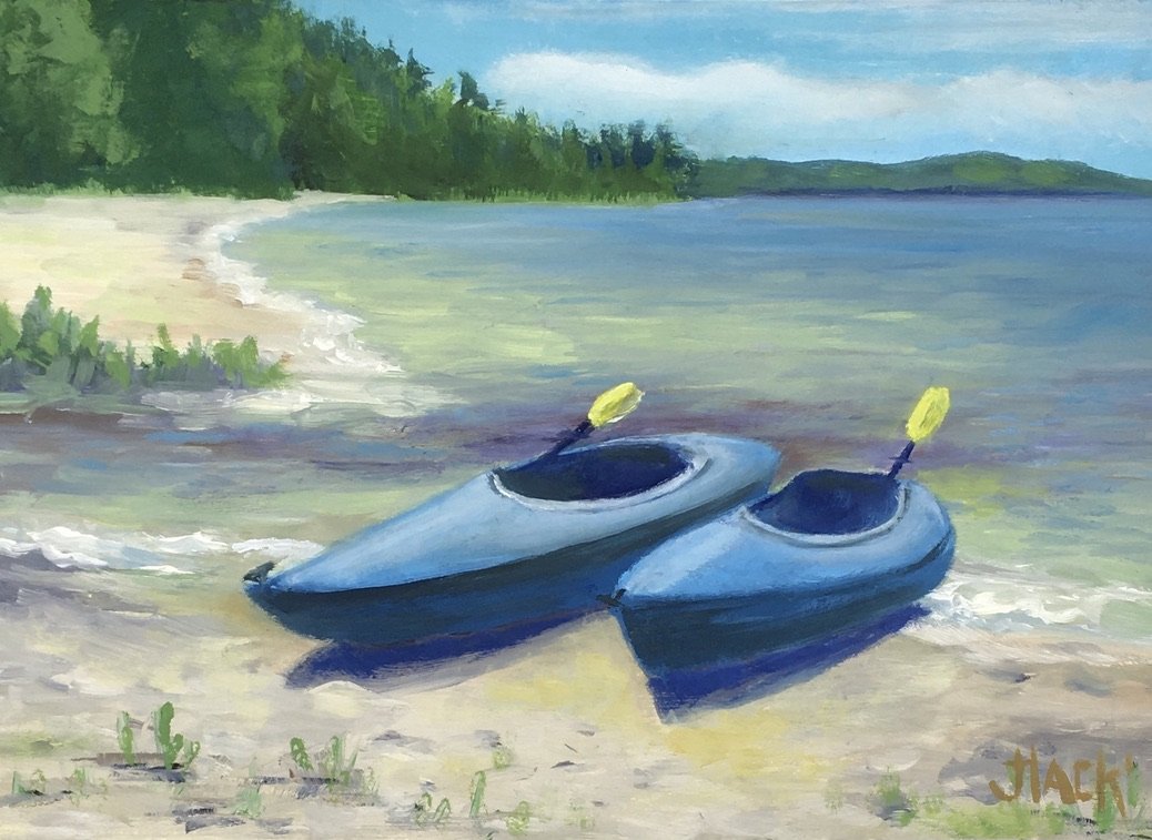 Lake Sunapee Blues 5x7