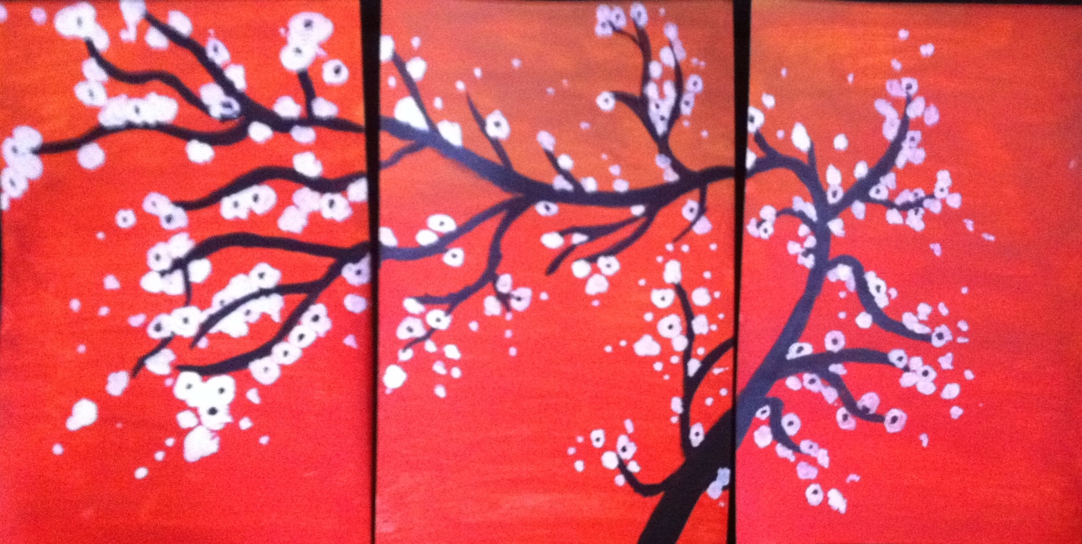 Blossoms in the wind.....