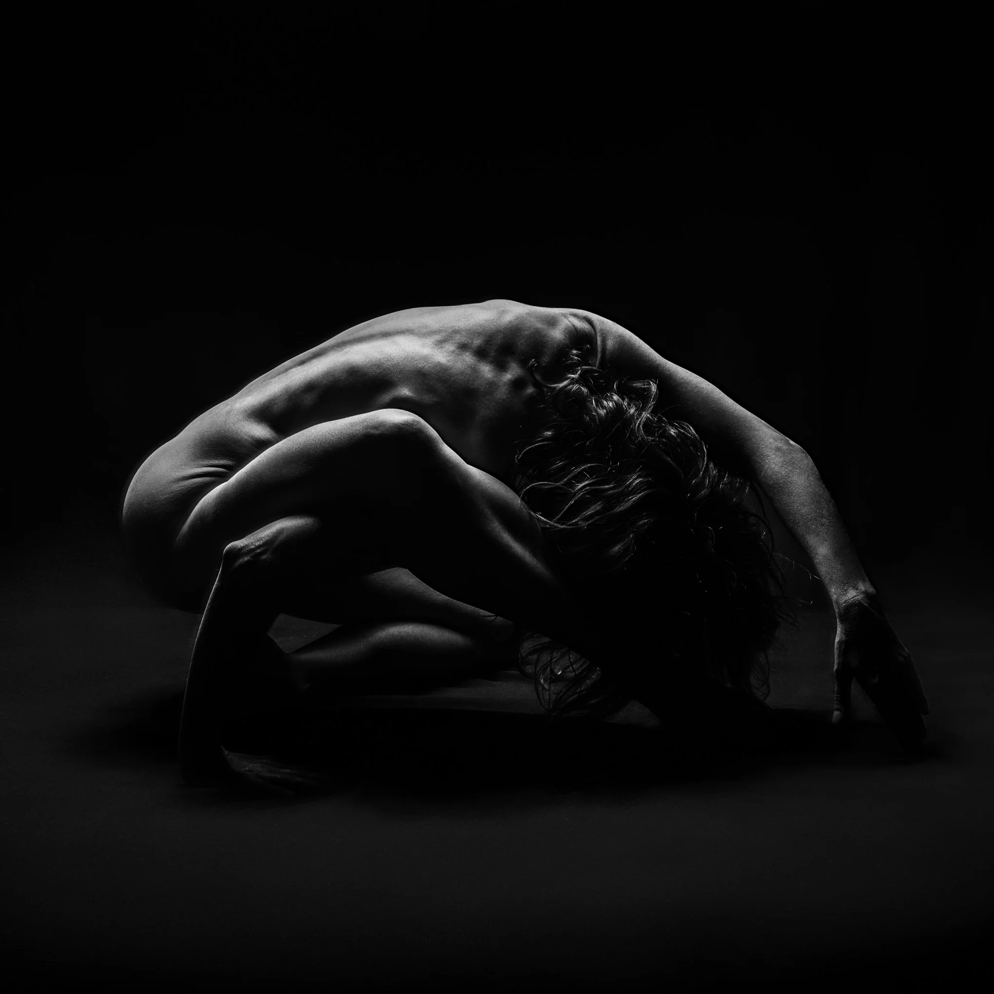 Censored for social media - #artnude #artnudemodel #dancer @tamarajdonellan #model #actor #artnude #concept #blackandwhite #nude #melbourne #photographer @keithpersallphotographer #lowkey #studio