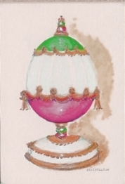 one of the watercolor egg mins I do - fun