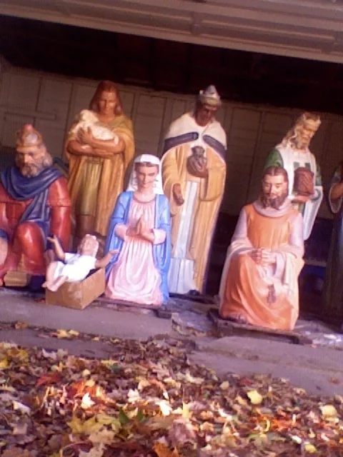 Seven of the Figures in final stages