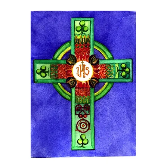 This one went to the Jesuit Communications Center in DUBLIN - memory Fr.Father G.Burke - friend.