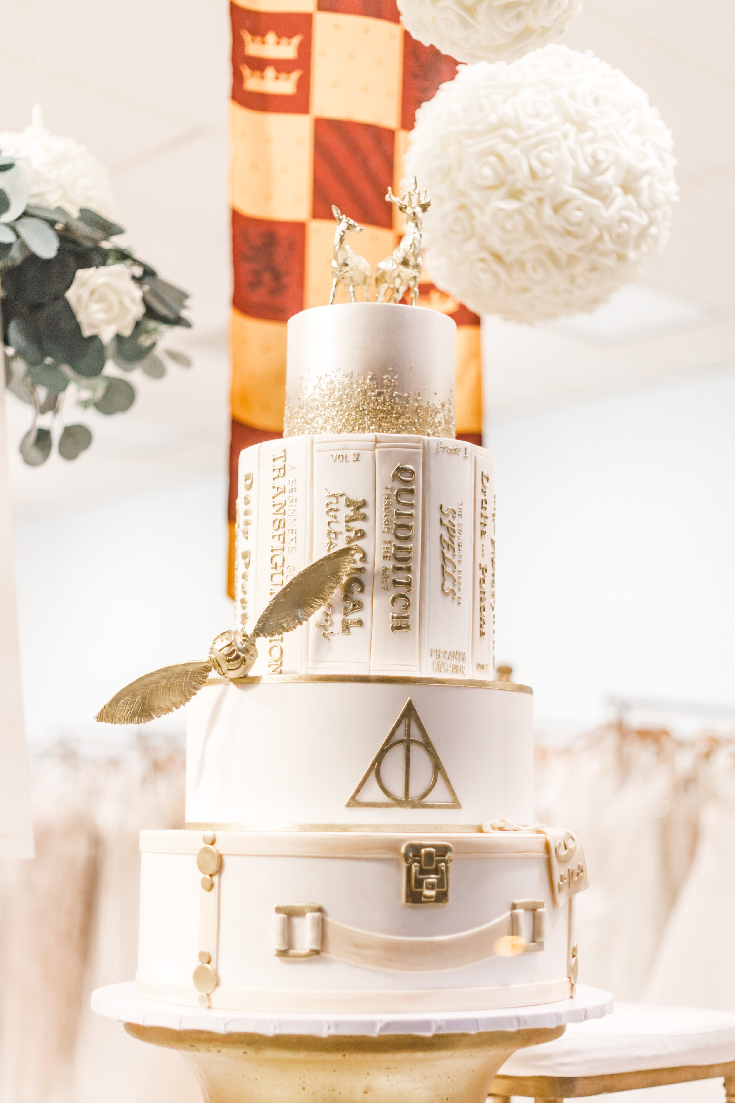 This Couple Celebrated a Harry Potter-Themed Wedding -- And It Was Magical!