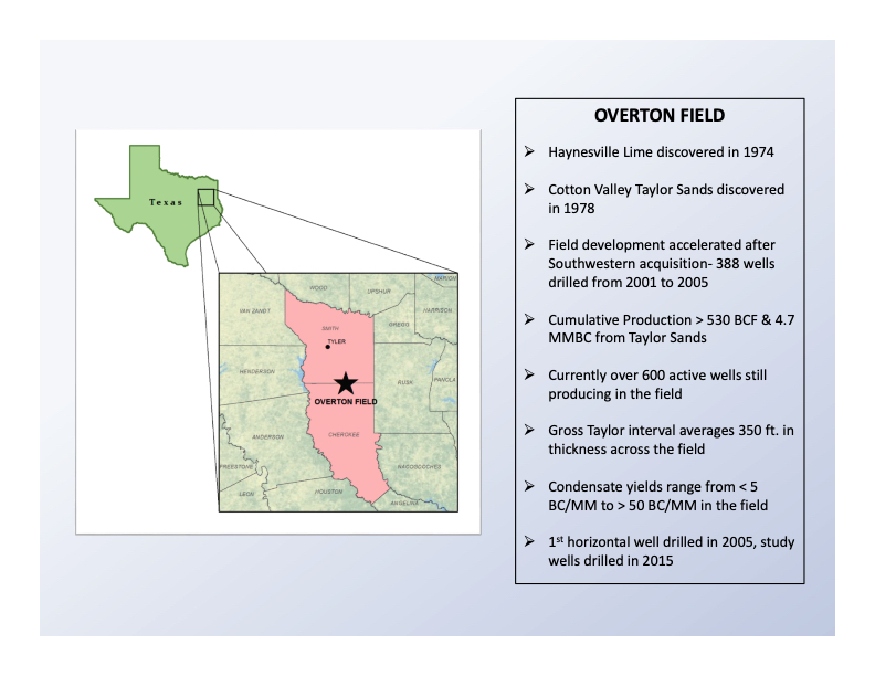 A Microseismic Case Study: Cotton Valley Taylor Sandstones, Overton Field - Nick Pollard - Slide 2.jpg
