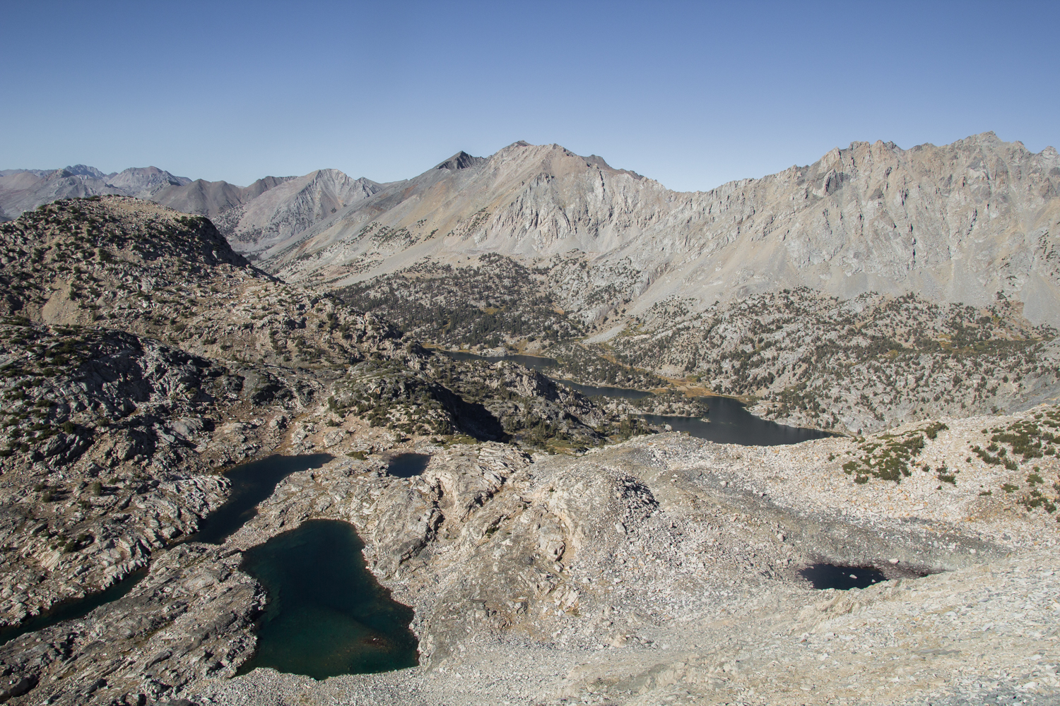 Northern view from Glen Pass