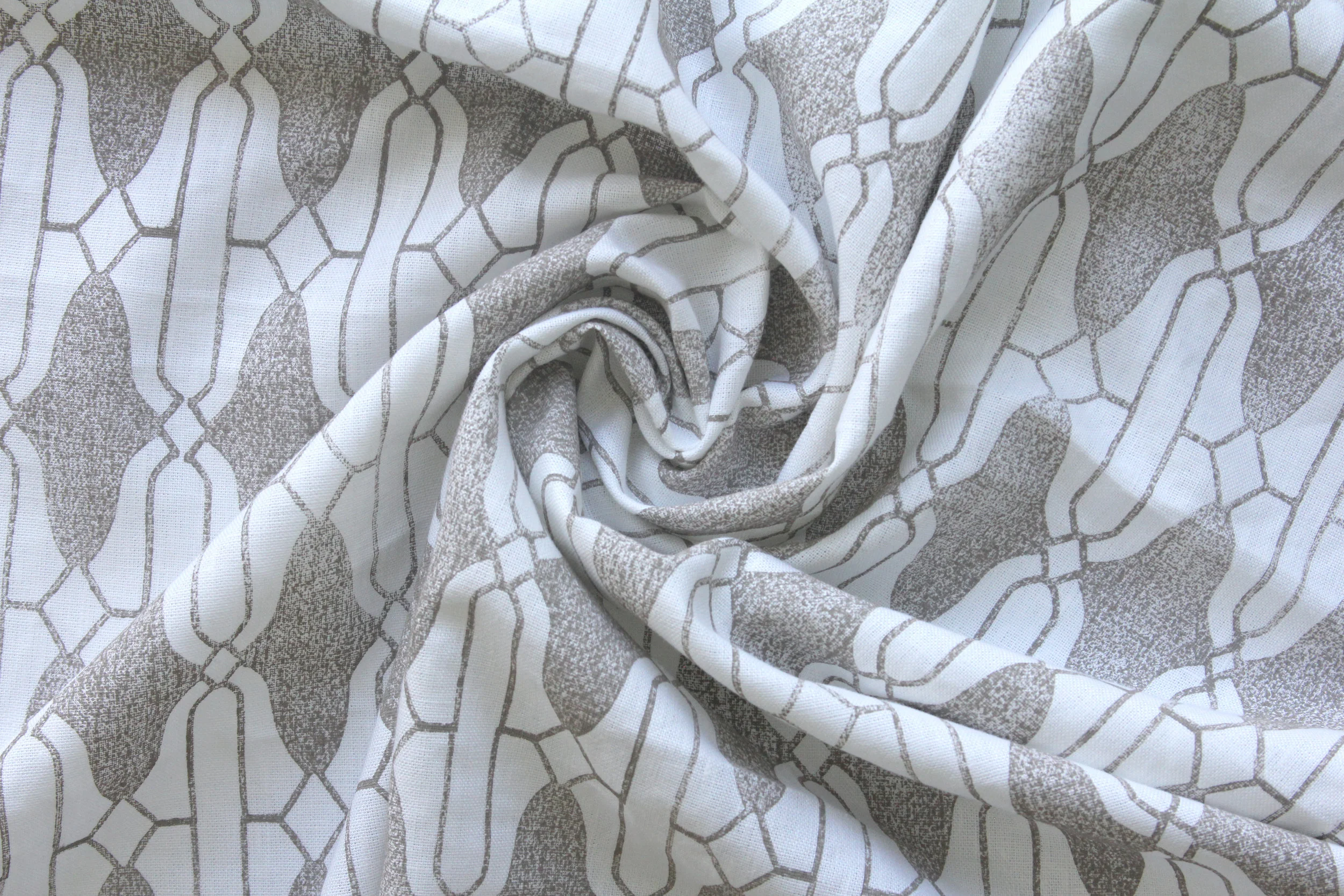 Bespoke Printing on Fabric, Custom Made, Hand Made, Cathedral, Architectural Prints, Linen, Made By Hand Textile,
