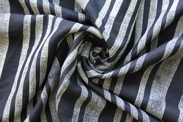 Handmade Printed Fabric, Hampton Stripe, Linen, Striped Linen, Home Decor, Bespoke Design, Block Printed, Made By Hand Textiles, Custom, Architectural Prints