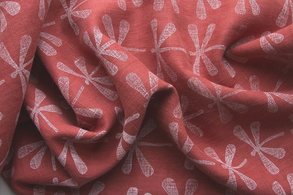Printing on Linen Fabric. Custom Printed Linen Fabric