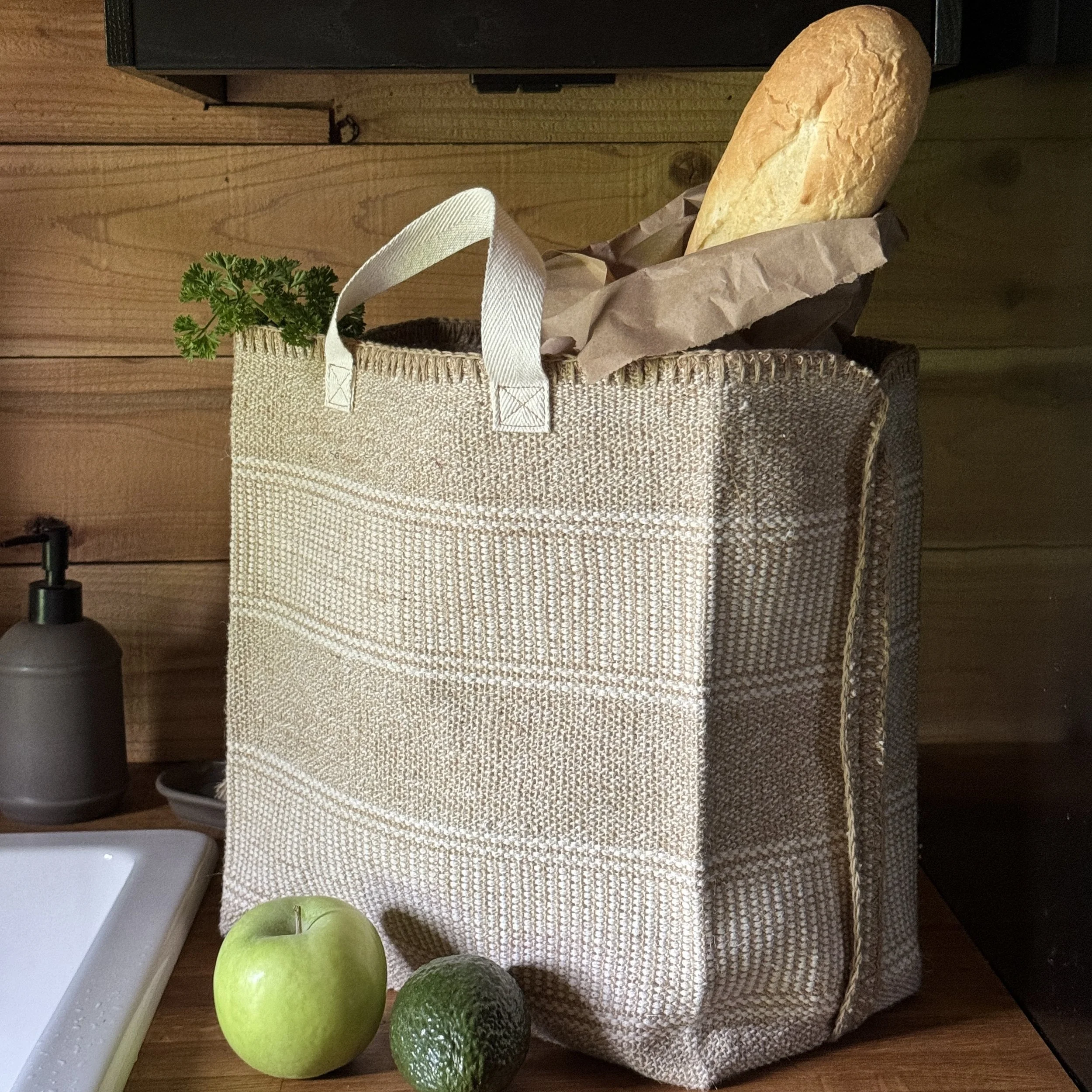 Ikea Hack - Rug Made into a Shopping Bag!