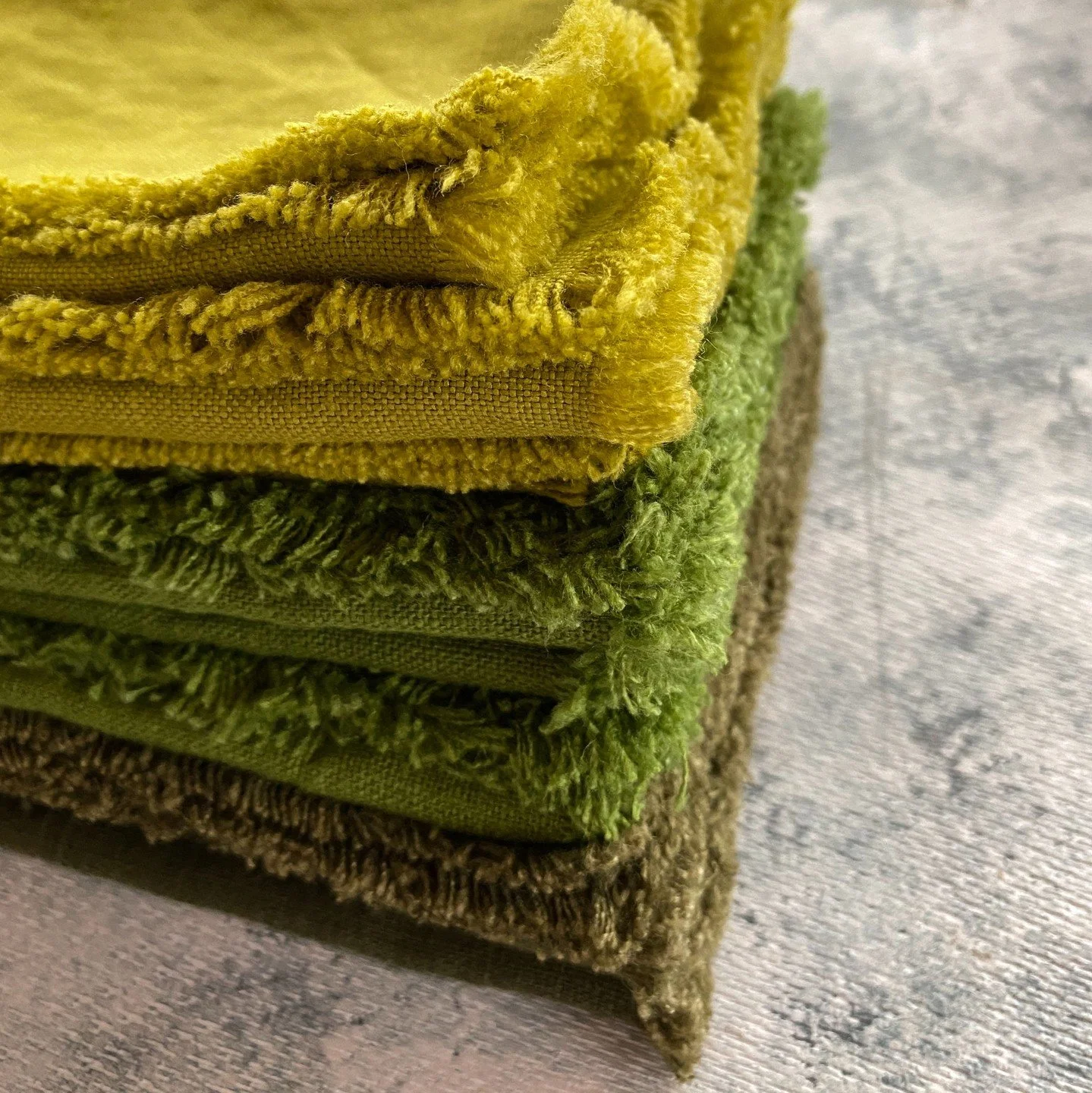These linen napkins have been washed and worn a dozen times, which makes me love them even more. Texture tells stories.