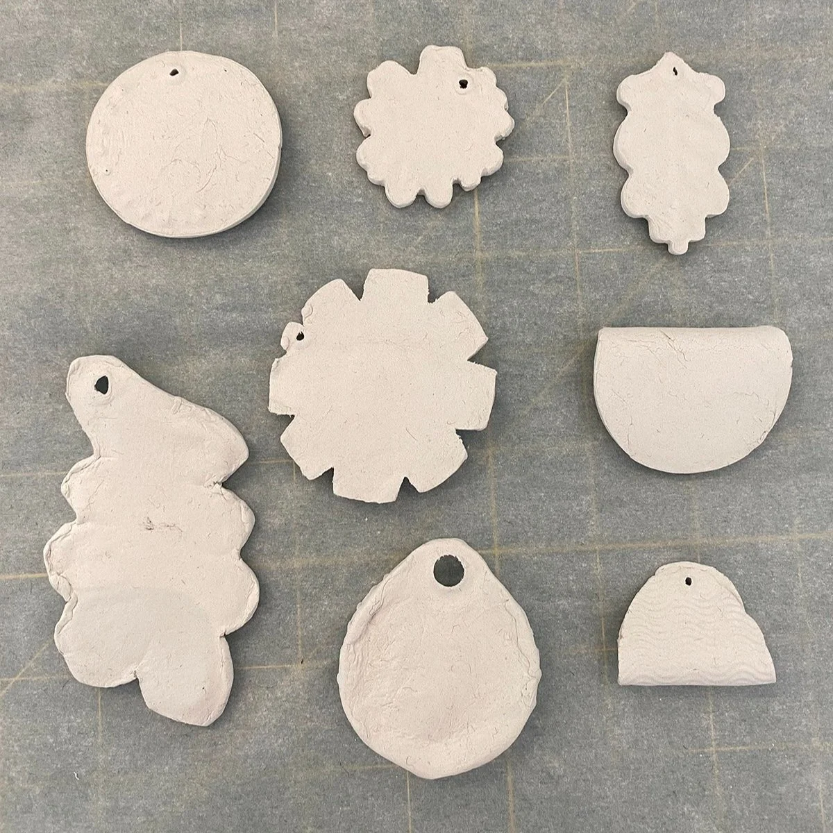 Cultivate Creativity Series Part 2 - Air Dry Clay Pendants — Made on 23rd