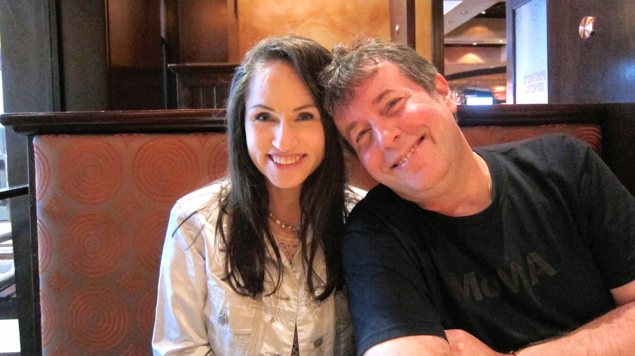 Katherine with Russ Hudson at the IEA conference in Denver, CO 2013