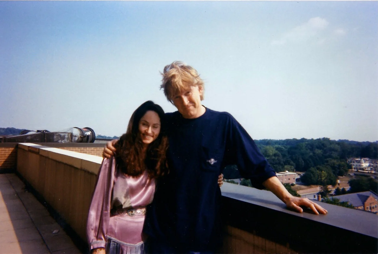 Katherine Fauvre with Tom Condon in Baltimore, MD 1997