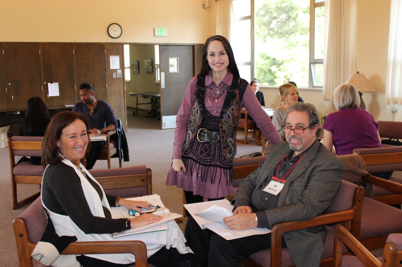 Katherine with Iris First and Richard Menashe at Epro I in Burlingame, CA 2012