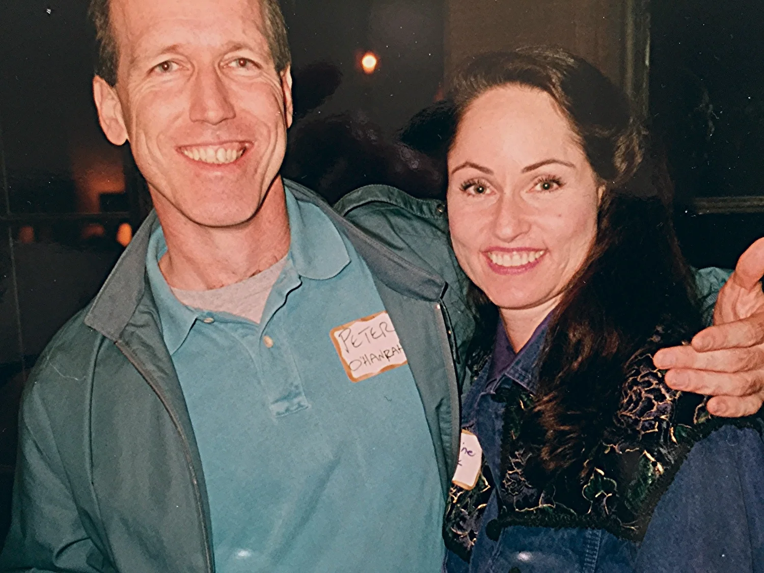 Peter and Katherine in 1995