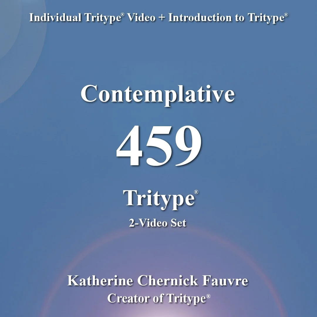 Object 459 Tritype® 459—The Contemplative Tritype Tritype® 459—The Contemplative ...