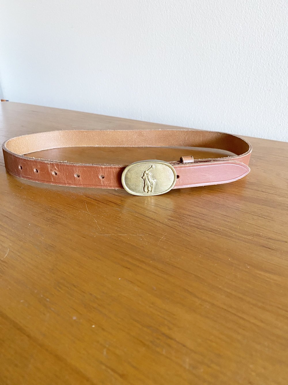 Vintage Polo Leather Belt — We Move Vintage display picture 2