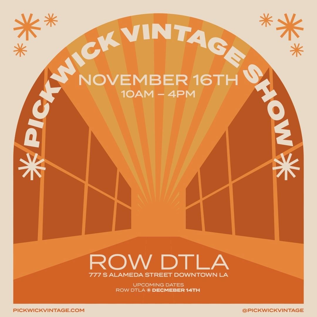 The Pickwick Vintage Show   
