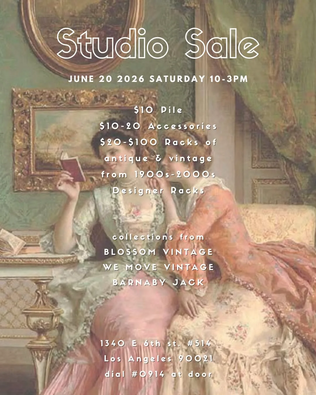 Studio Sale!
