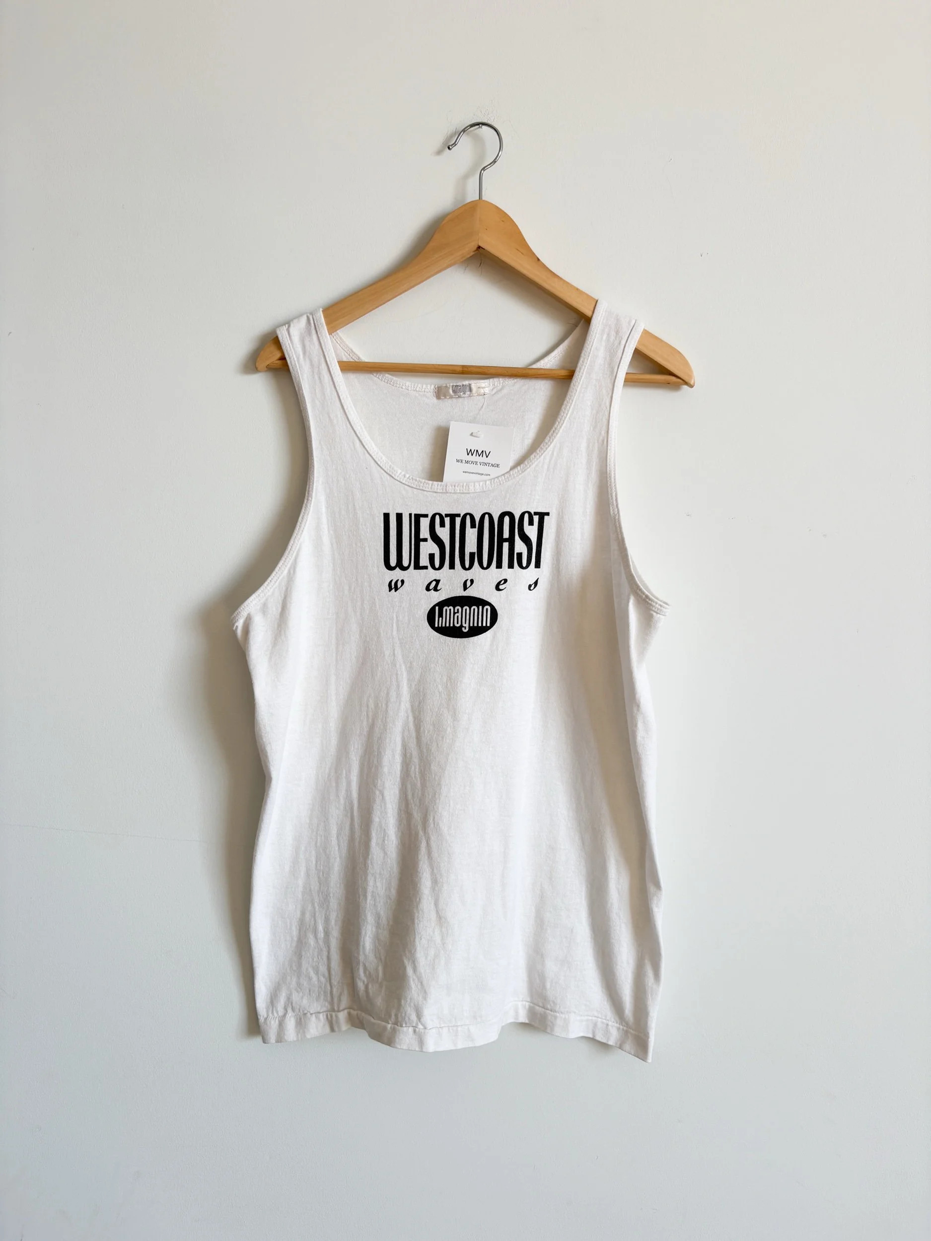 80’s I.Magnin West Coast Waves Tank