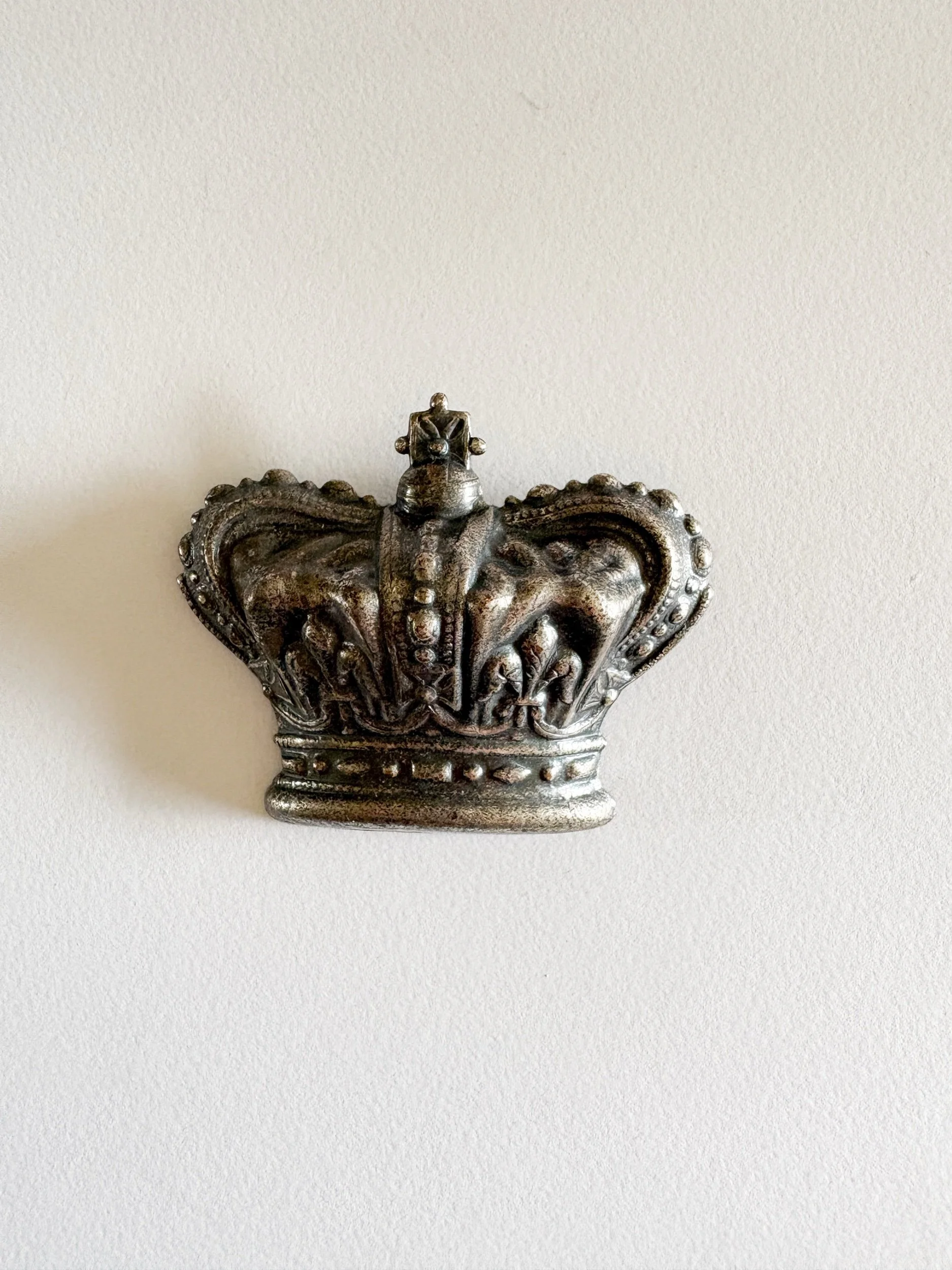 Large Crown Brooch