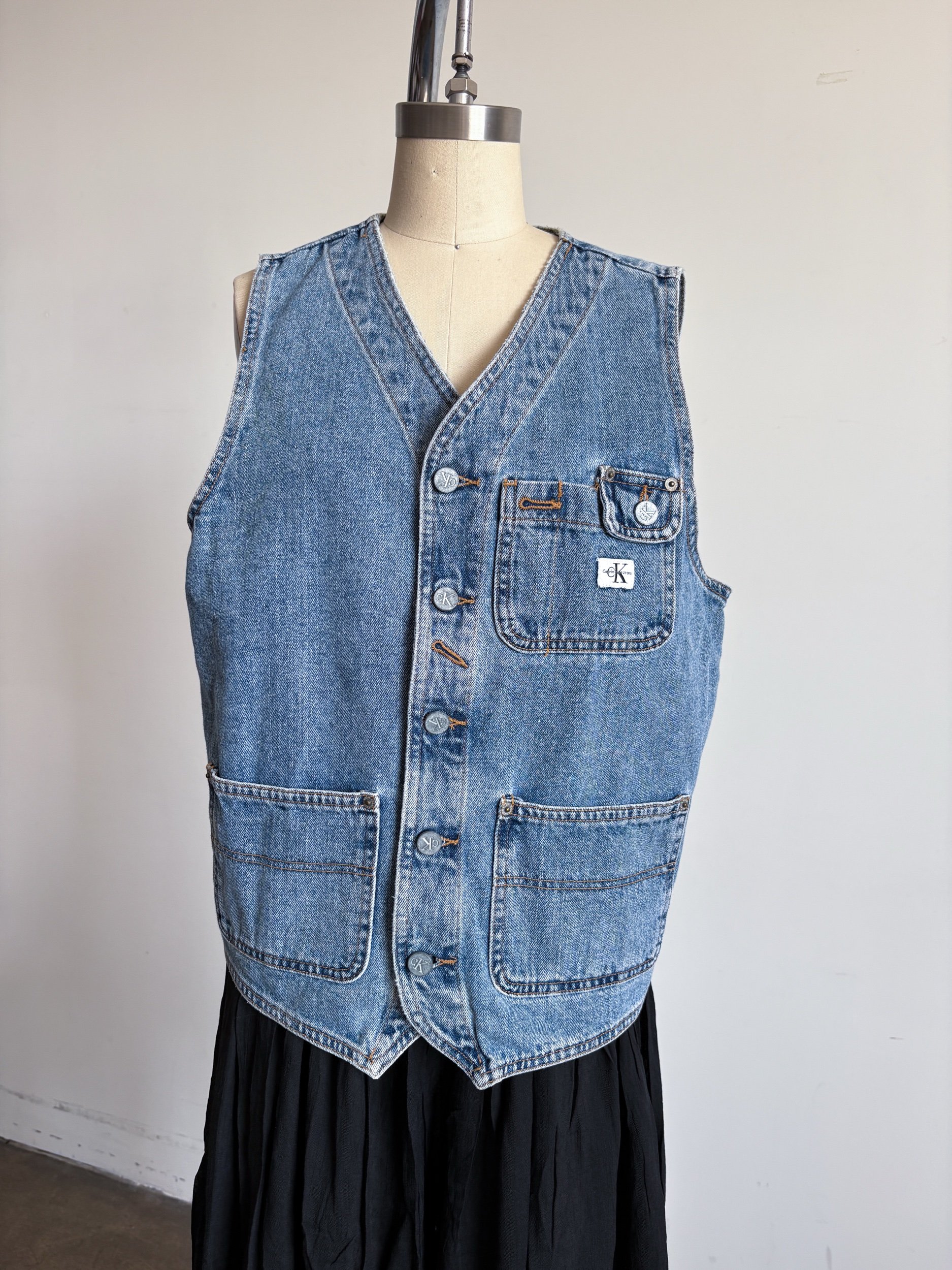 CK Denim Mechanics Vest
