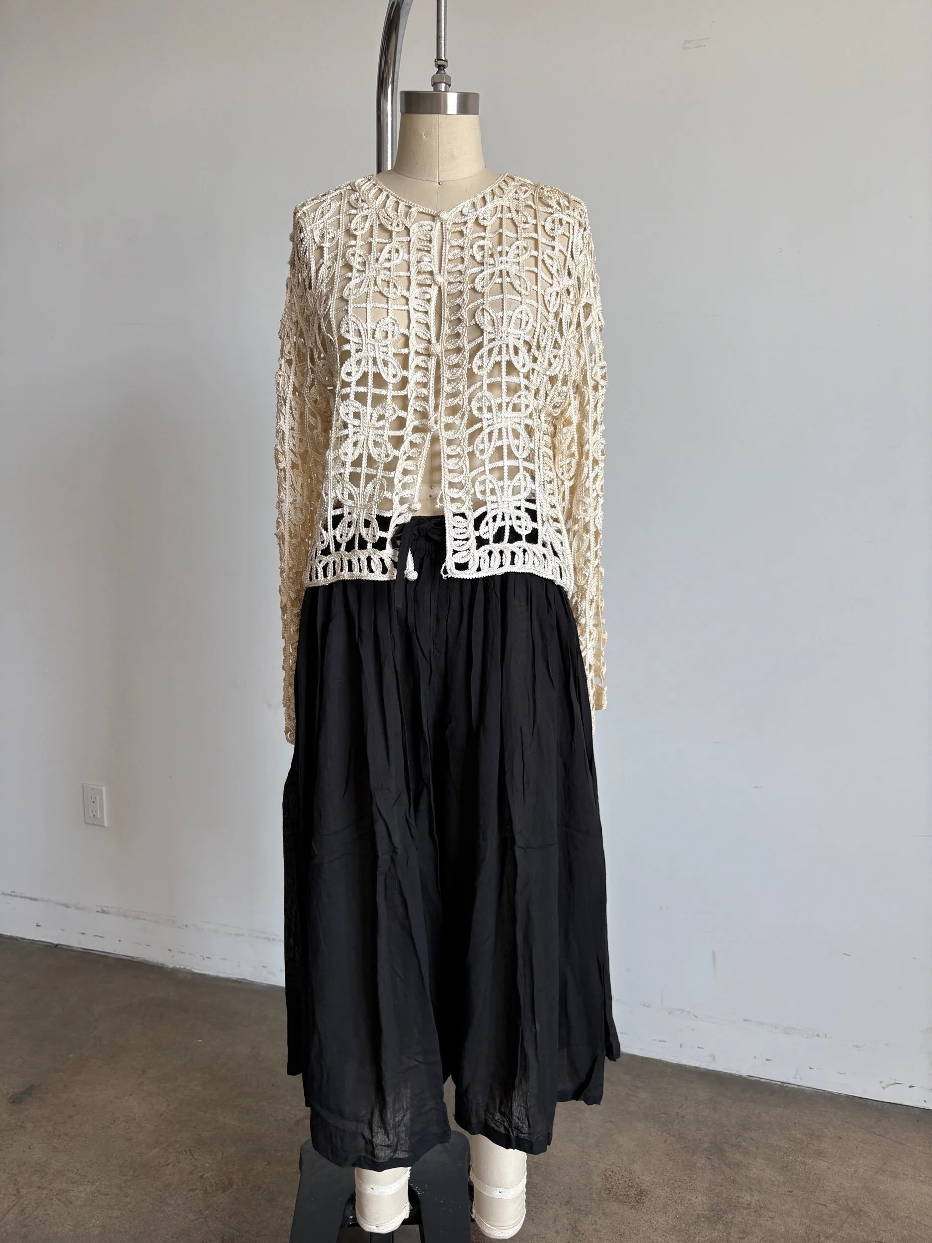 Y2K Black Culottes