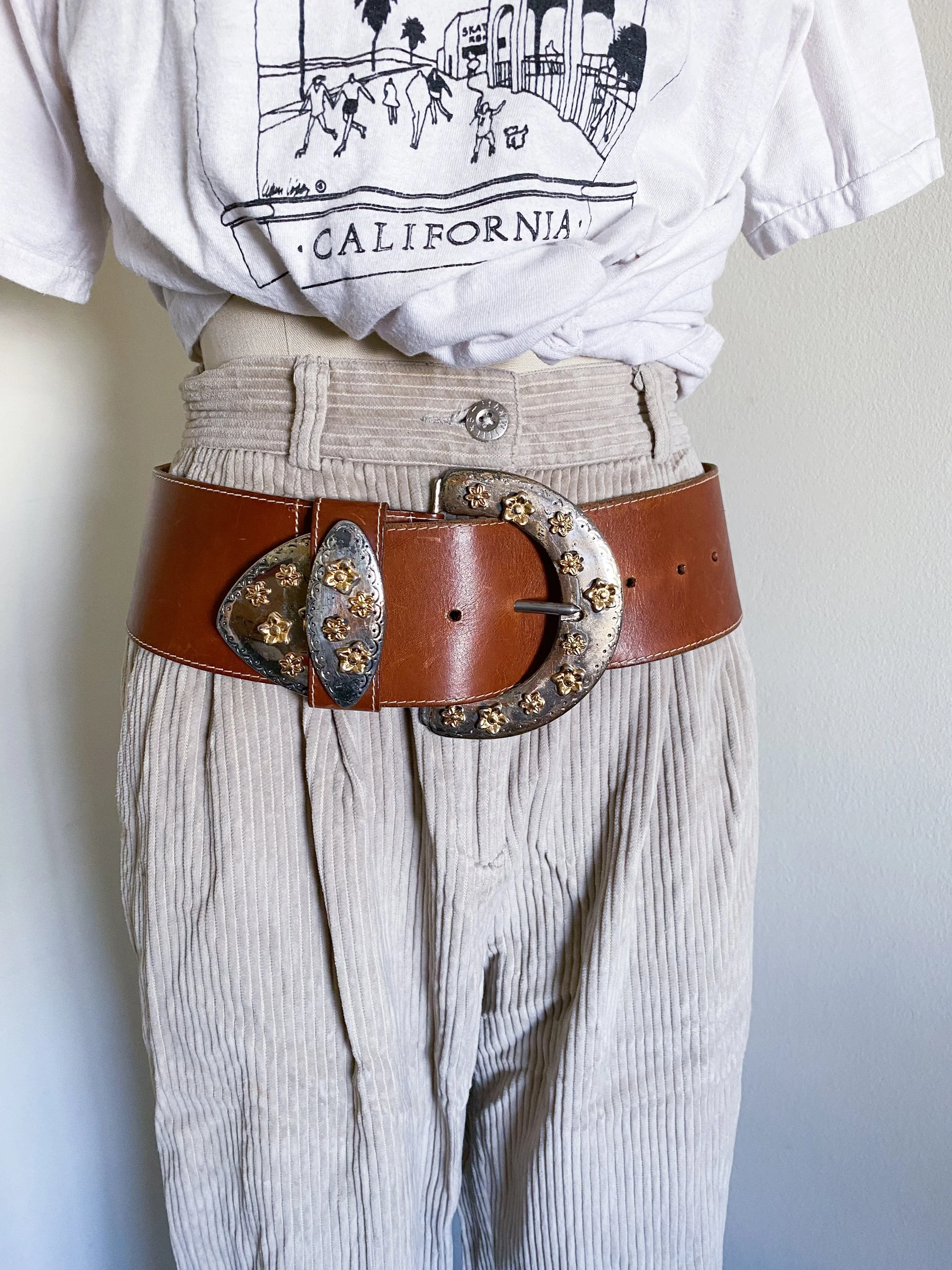 Leather Statement Belt