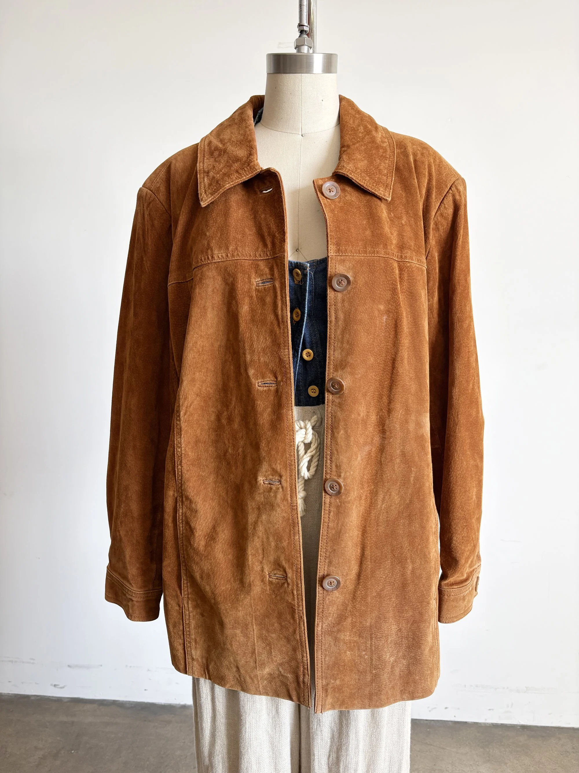 Brown Suede Jacket