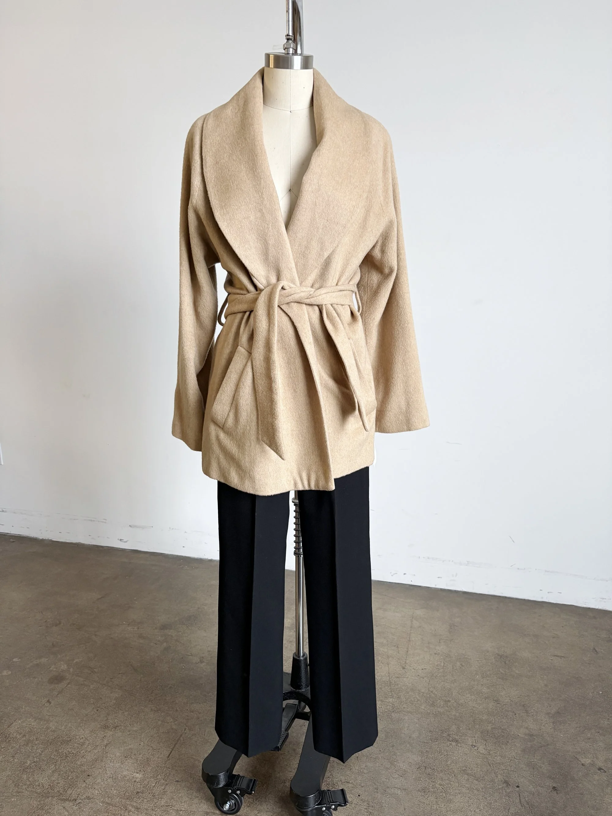 Ports Wrap Wool Blend Coat