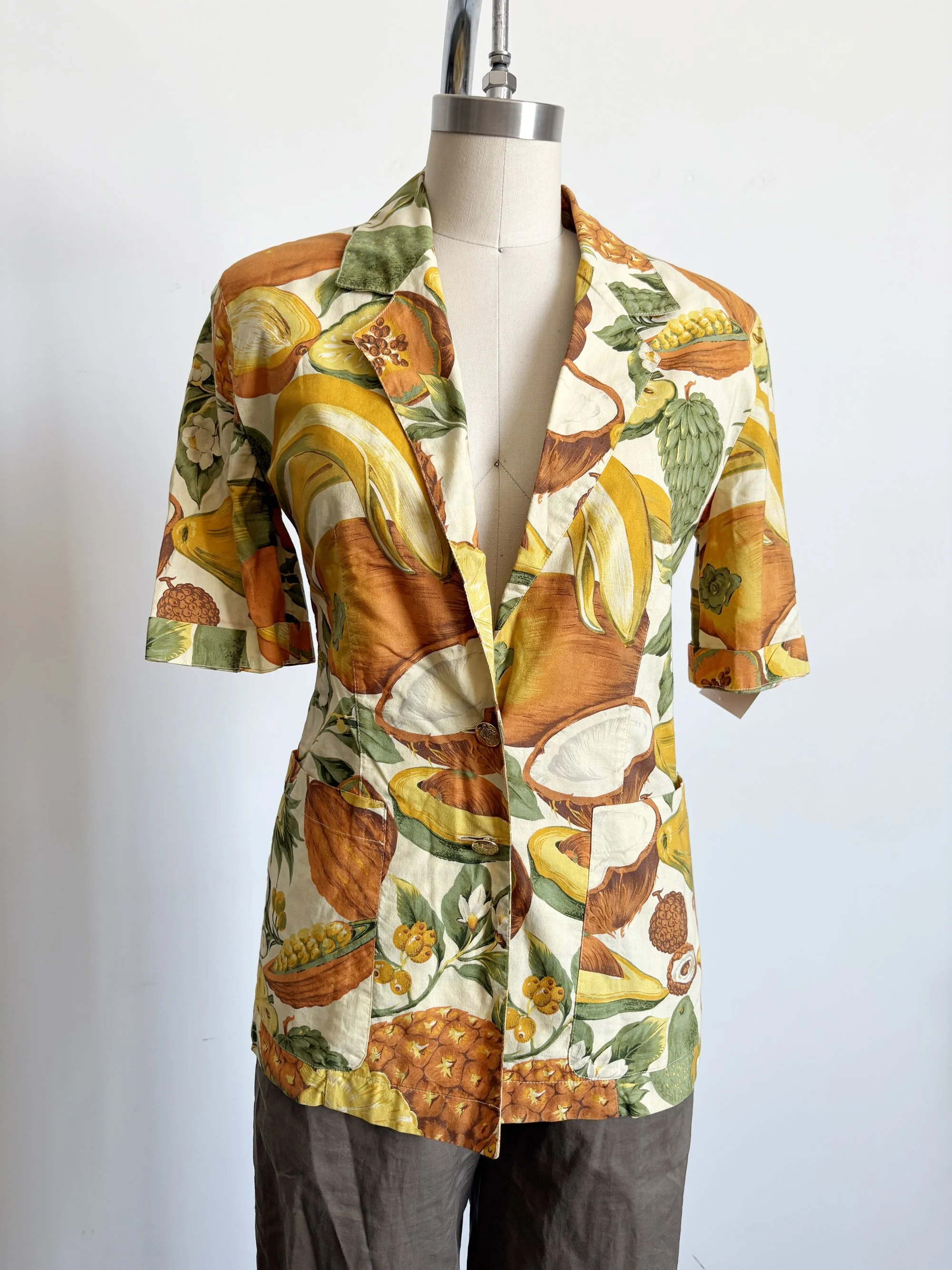 Byblos Fruit Cropped Jacket