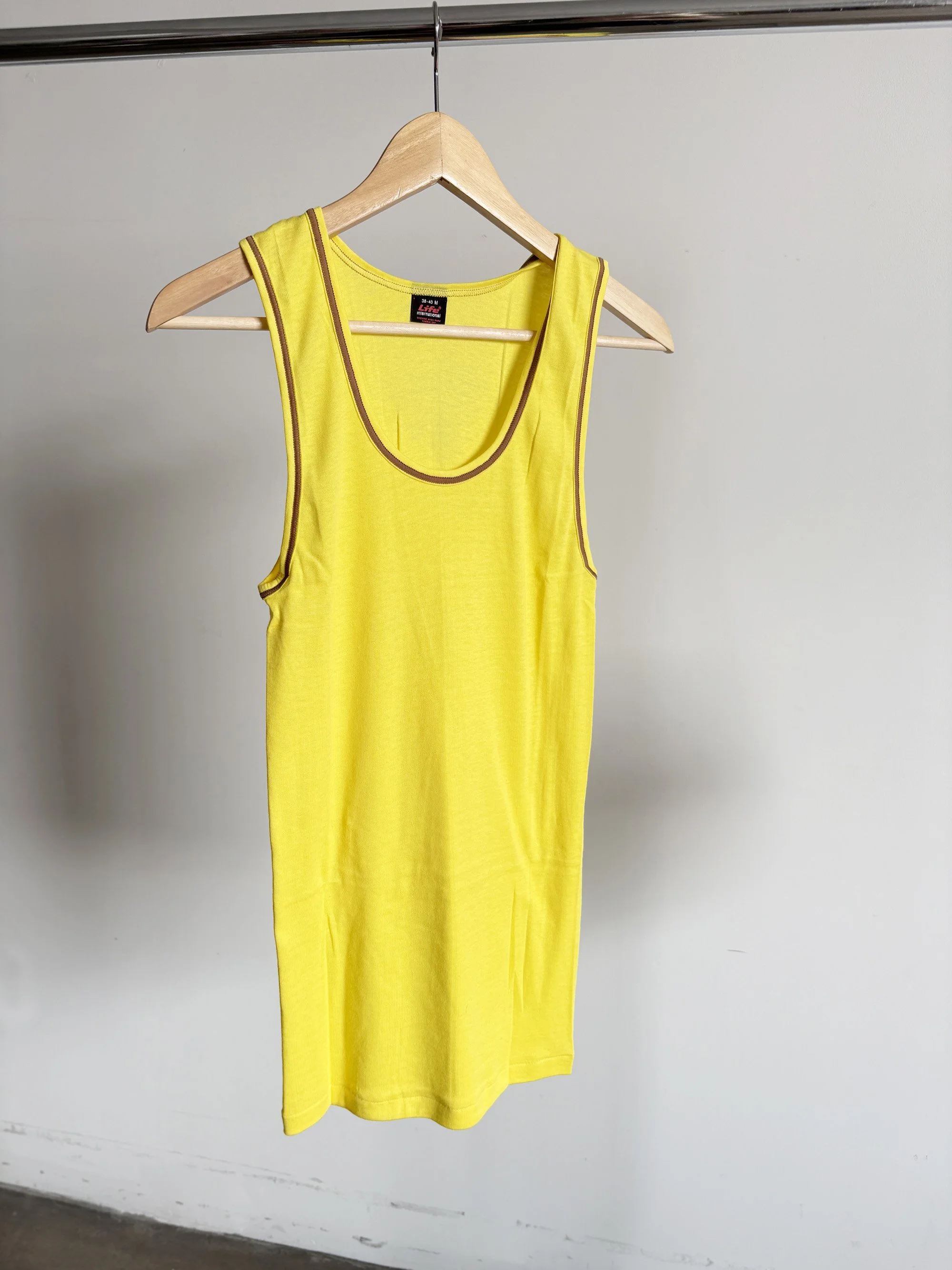 80's Yellow Tank