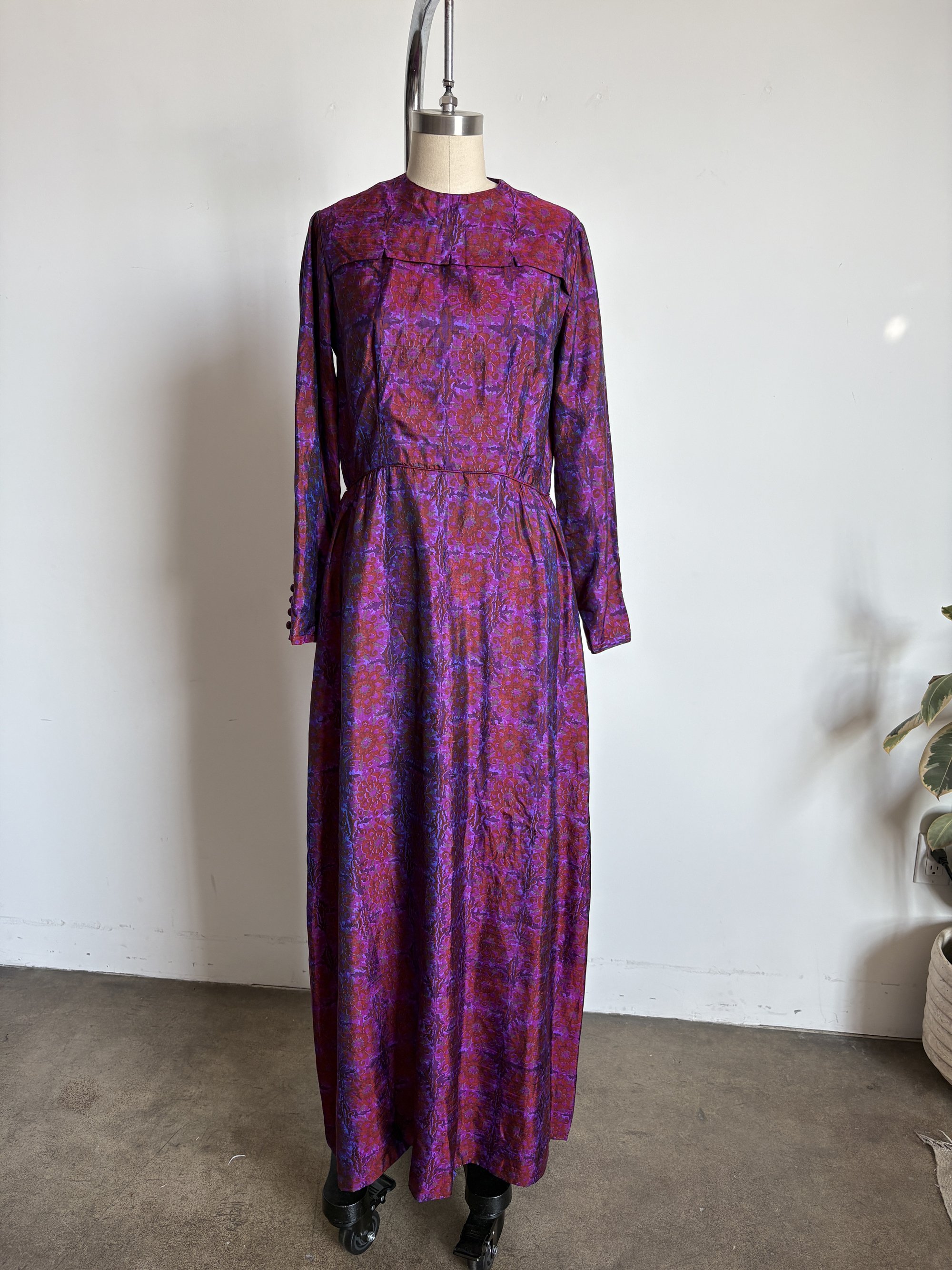 60's Silk Dress