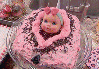 Snooki Gives JWoww the Scariest Baby Shower Cake Yet - Yahoo Celebrity