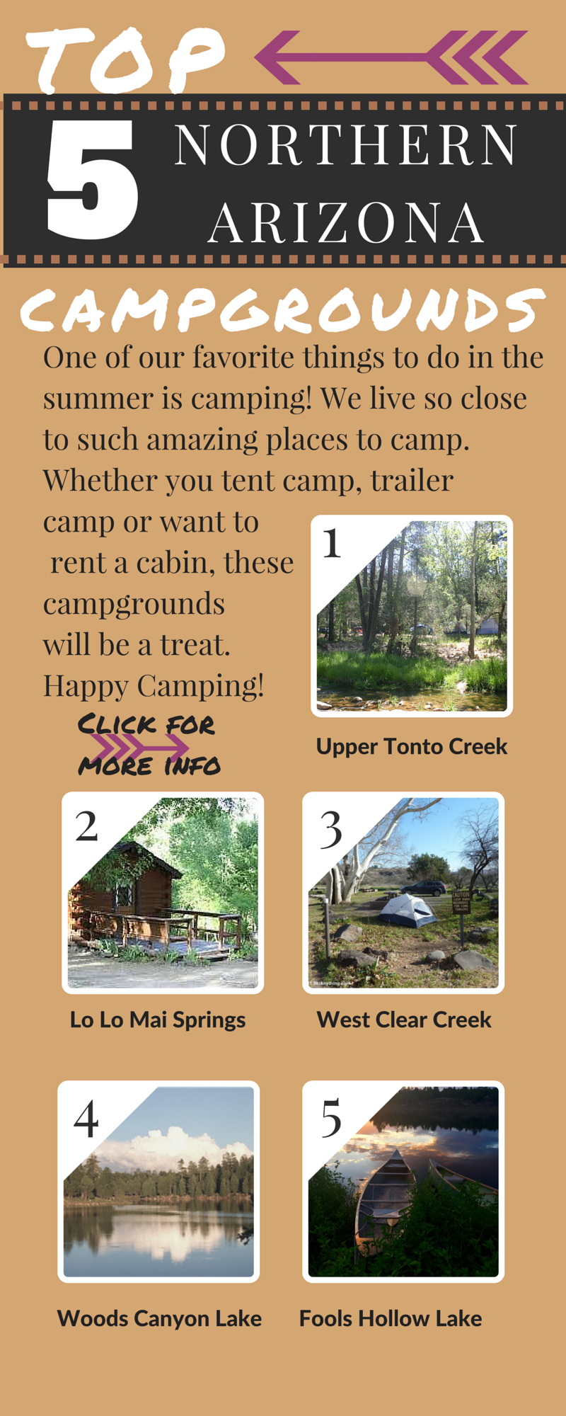 Sedona Verde Life - Top 5 Campgrounds